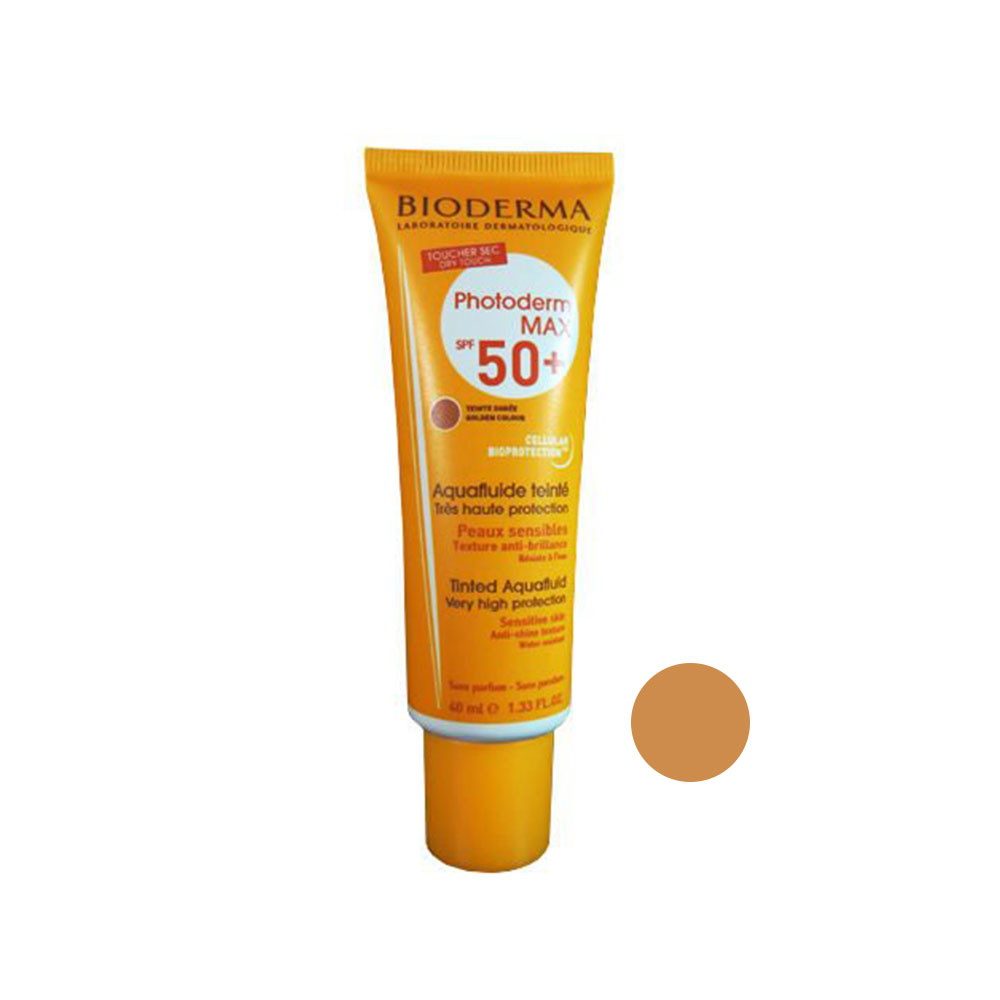 ضد آفتاب رنگی بایودرما مدل فتودرم مکس مناسب برای پوست خشک و معمولی با SPF100