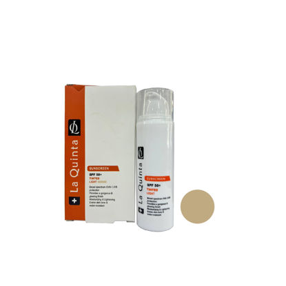 کرم ضد آفتاب رنگی لاکویینتا مناسب برای پوست چرب با SPF50