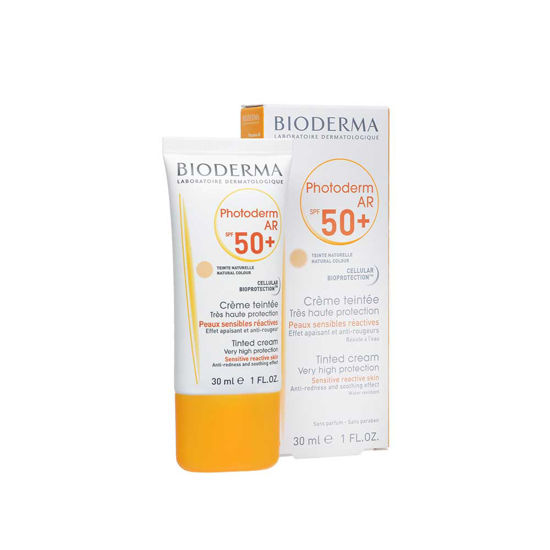 کرم ضد آفتاب رنگی بایودرما مدل فتودرم ای آر مناسب برای پوست حساس با SPF50+