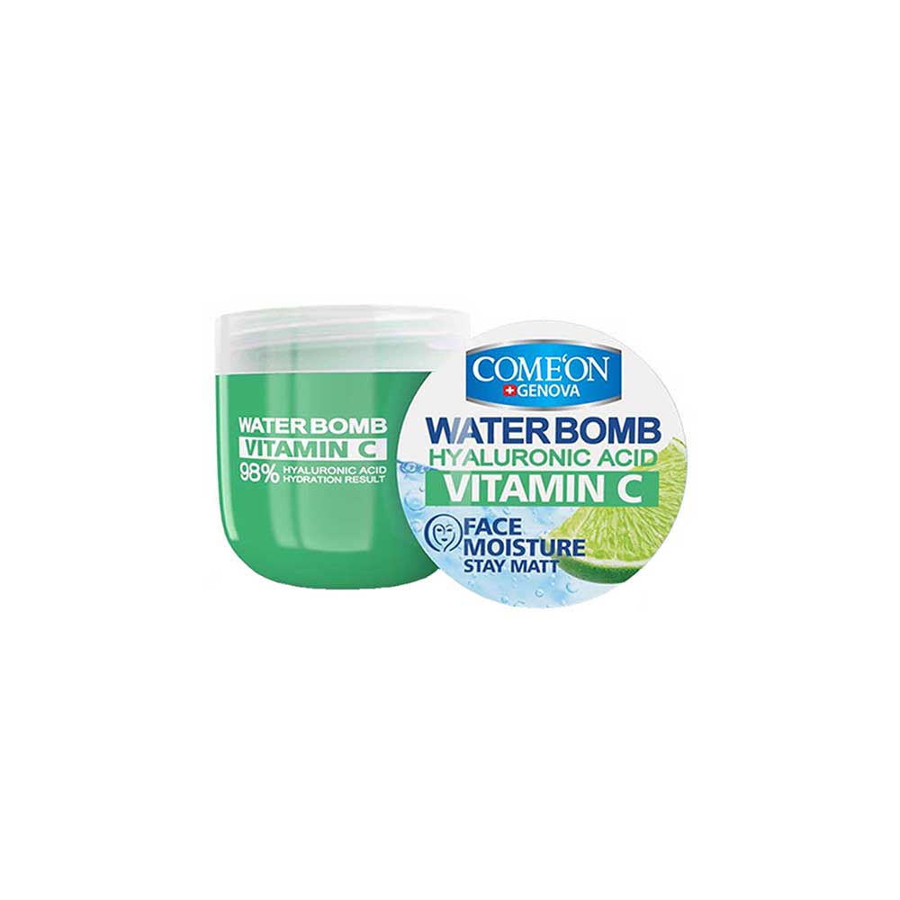 کرم مرطوب کننده کامان مدل واتر بمب ویتامین سی