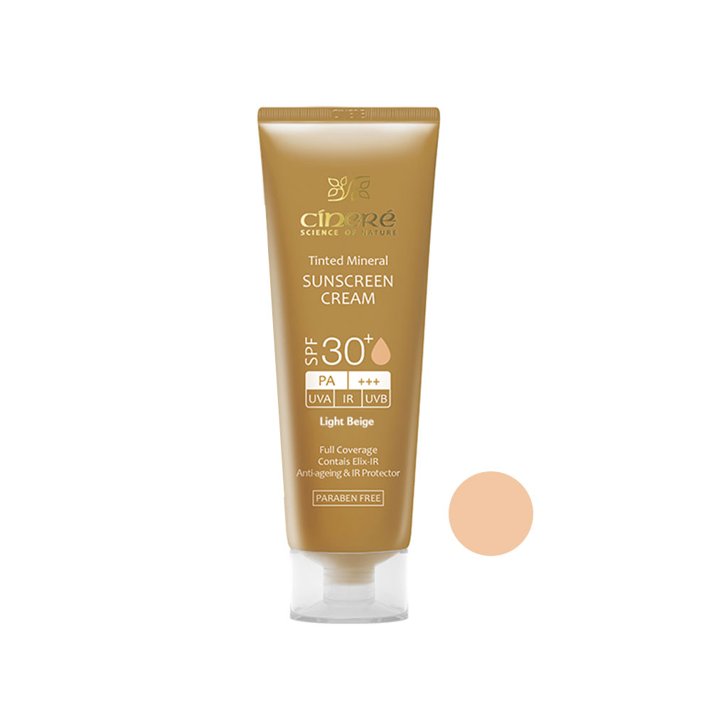 کرم ضدآفتاب سینره مدل مینرال با SPF30