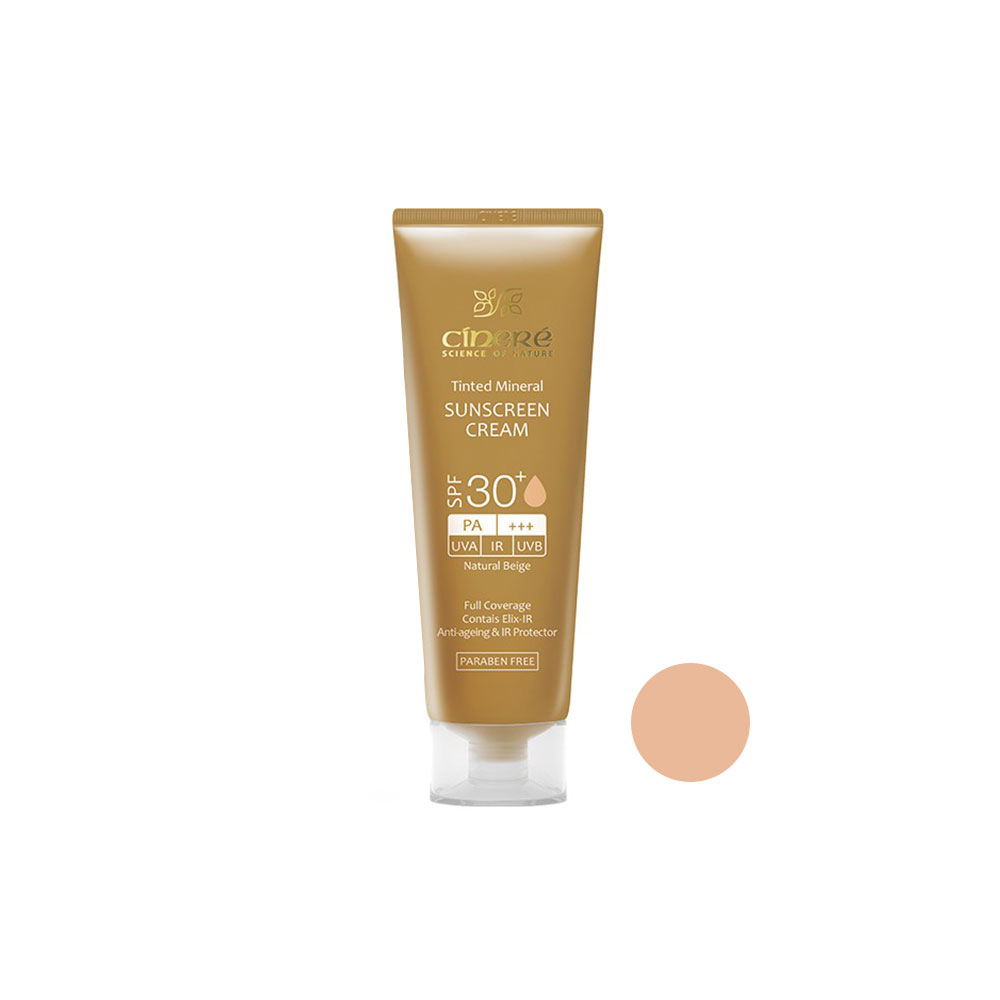 کرم ضدآفتاب سینره مدل مینرال با SPF30