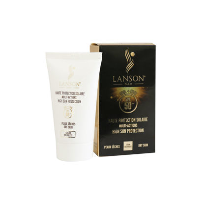 کرم ضد آفتاب لانسون مناسب برای پوست خشک با SPF50