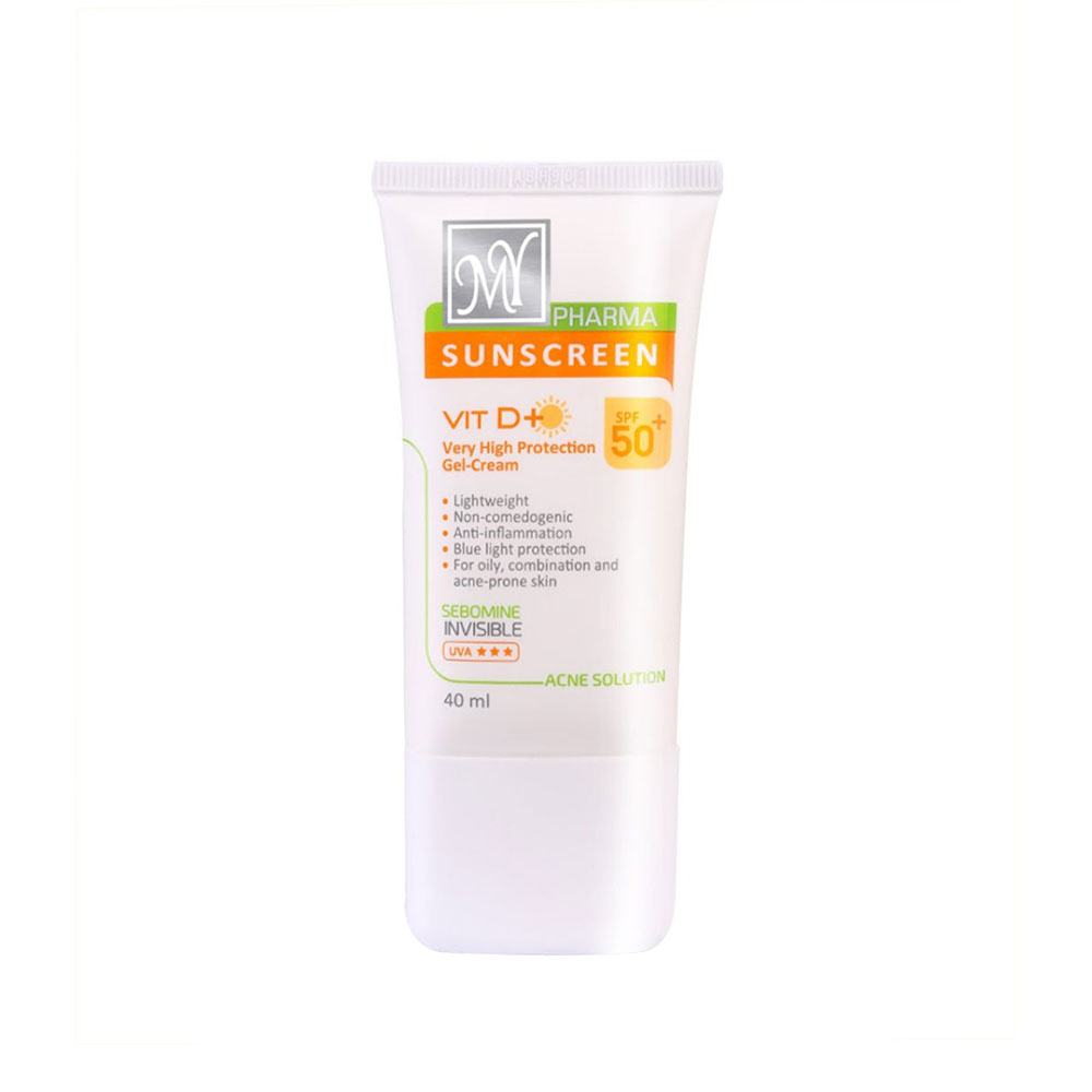 کرم ضد آفتاب فاقد چربی مای فارما مدل اکنه سلوشن با SPF50
