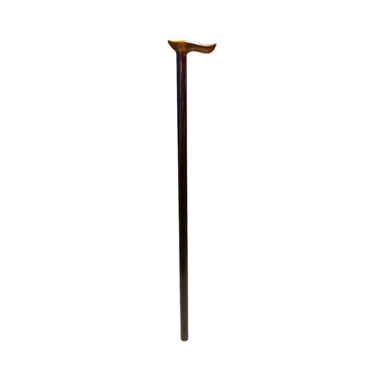عصا لردی چوبی دو رنگ