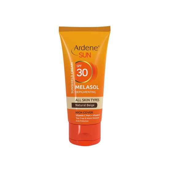 کرم ضد آفتاب رنگی آردن مدل ملاسول مناسب برای انواع پوست با SPF30
