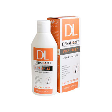 شامپو مو درمالیفت مدل ویتا فریز مناسب موهای وزدار