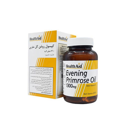 کپسول ژلاتینی روغن گل مغربی 1300 میلی گرم هلث اید 30 عددی