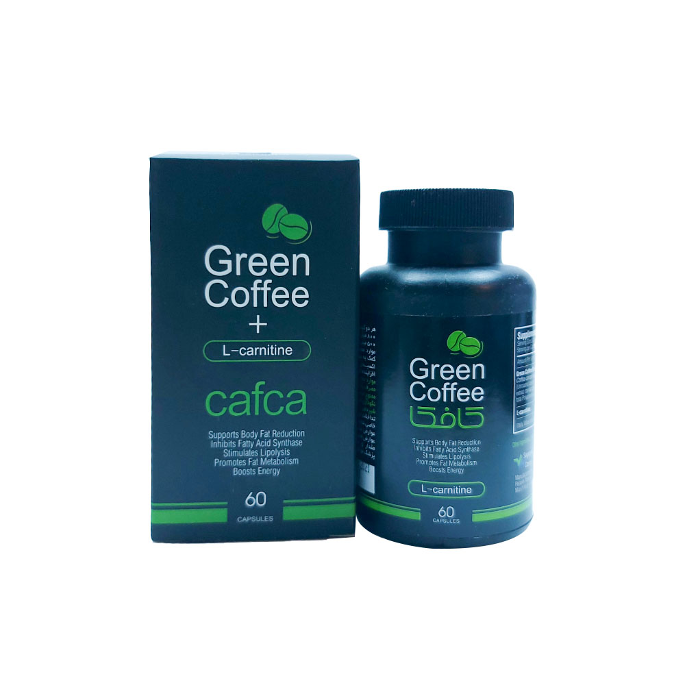 کپسول قهوه سبز + ال کارنیتین کافکا ساج پاد دارو 60 عددي