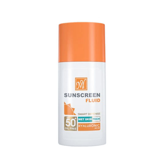 فلوئید ضد آفتاب بی رنگ مای مناسب برای پوست چرب با SPF50+