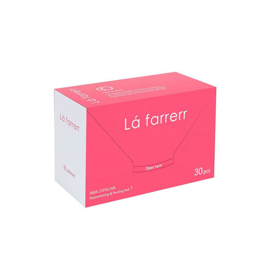 پد جوان کننده و لایه بردار پوست لافارر حاوی 10% AHA شماره 1