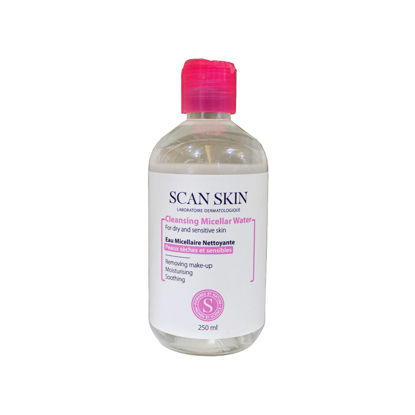 محلول پاک کننده آرایش اسکن اسکین مناسب برای پوست خشک و حساس