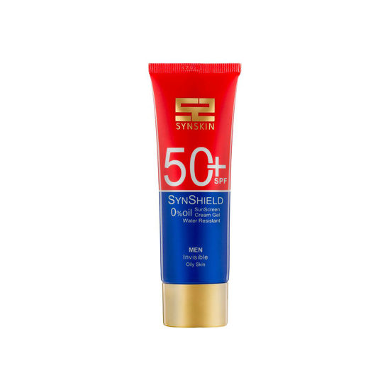 ژل کرم ضد آفتاب مردانه ساین اسکین مدل ساین شیلد با SPF50+