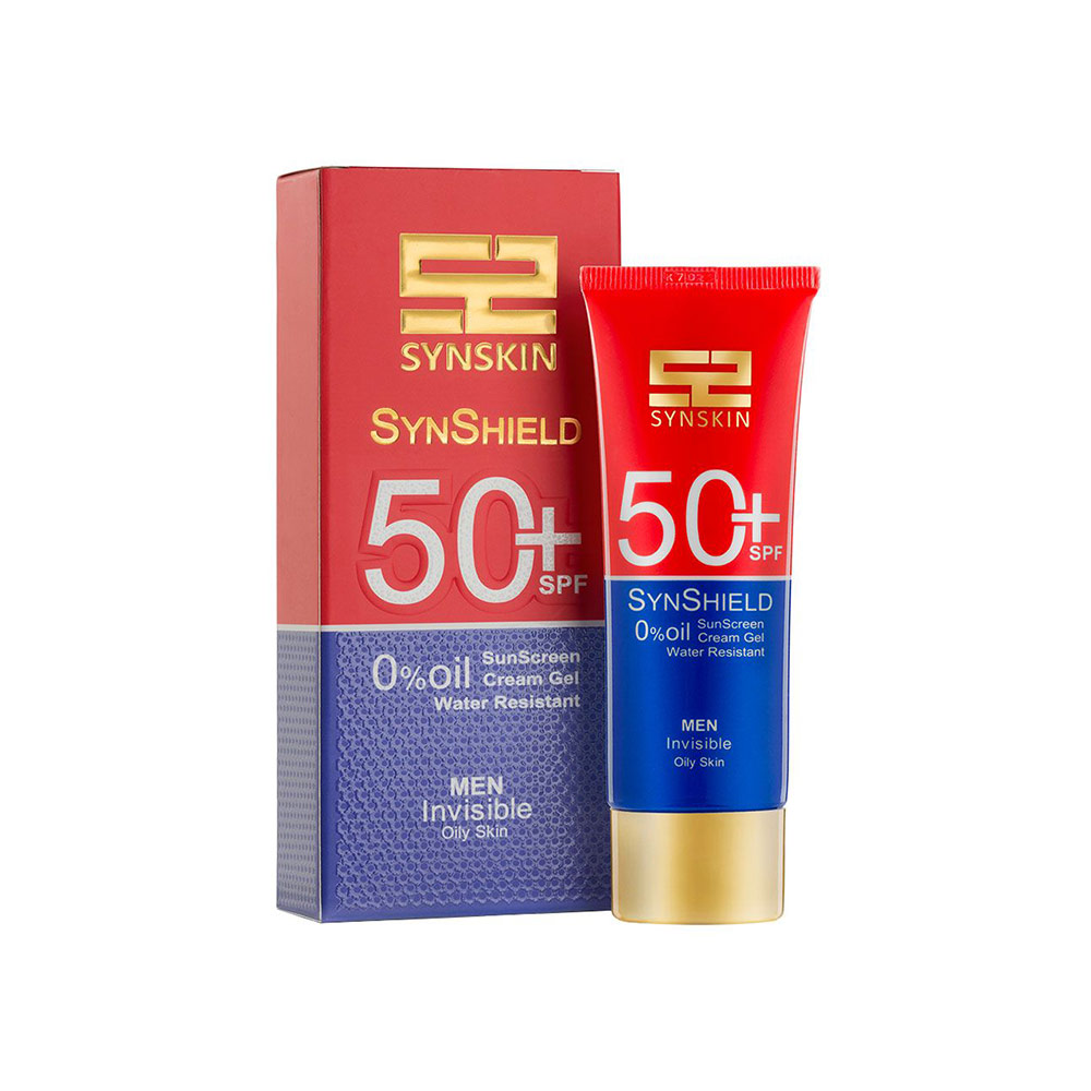 ژل کرم ضدآفتاب مردانه ساین اسکین مدل ساین شیلد با SPF50+