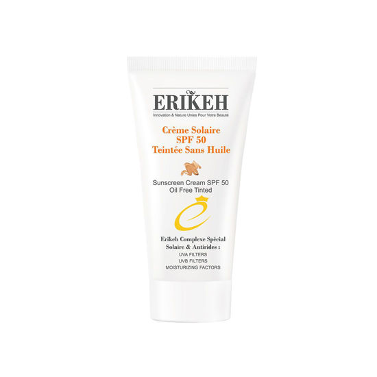 کرم ضد آفتاب ضد جوش رنگی اریکه مناسب برای پوست چرب با SPF50