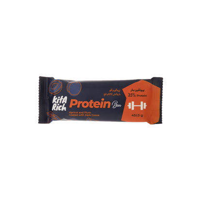 پروتئین بار زردآلو و آلو کیتاریچ 45 گرمی