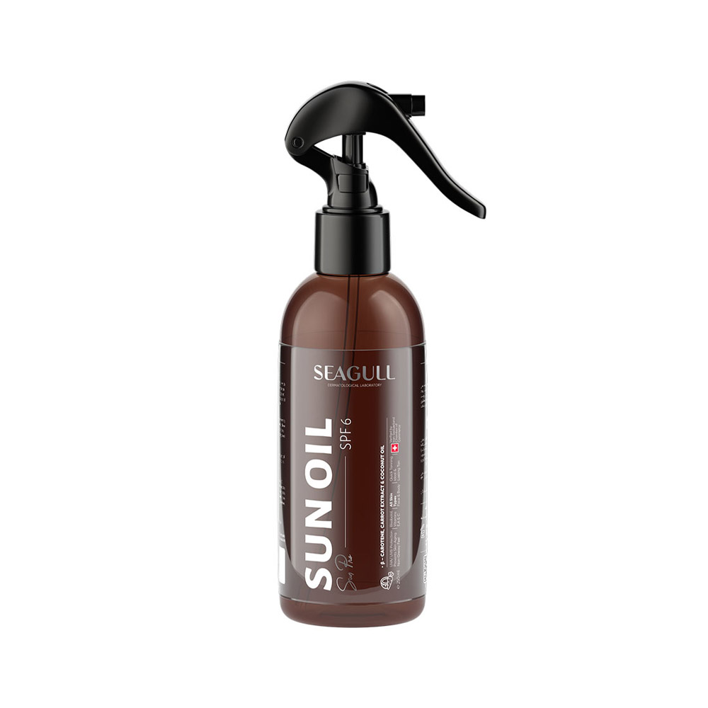 روغن آفتاب سی گل با SPF6
