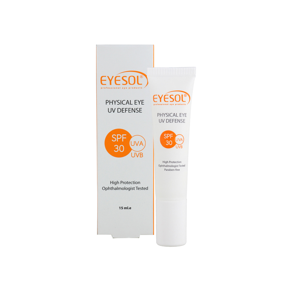 کرم ضد آفتاب بی رنگ دور چشم آیسول با SPF30