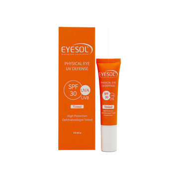 کرم ضد آفتاب رنگی دور چشم آیسول با SPF30