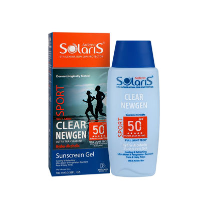 ژل ضد آفتاب آردن مدل کلیر نیوژن سولاریس اسپرت با SPF50+