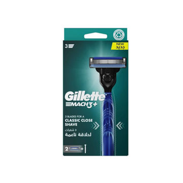 خودتراش 3 لبه ژیلت مدل مچ تری پلاس همراه با یدک