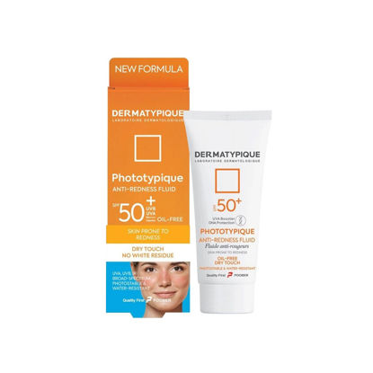 فلوئید ضد آفتاب و ضد قرمزی درماتیپیک مدل فتوتیپیک با SPF50+