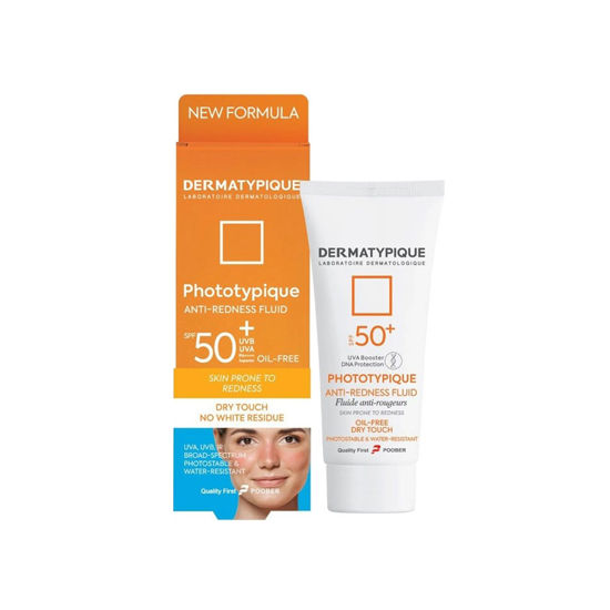 فلوئید ضد آفتاب و ضد قرمزی درماتیپیک مدل فتوتیپیک با SPF50+