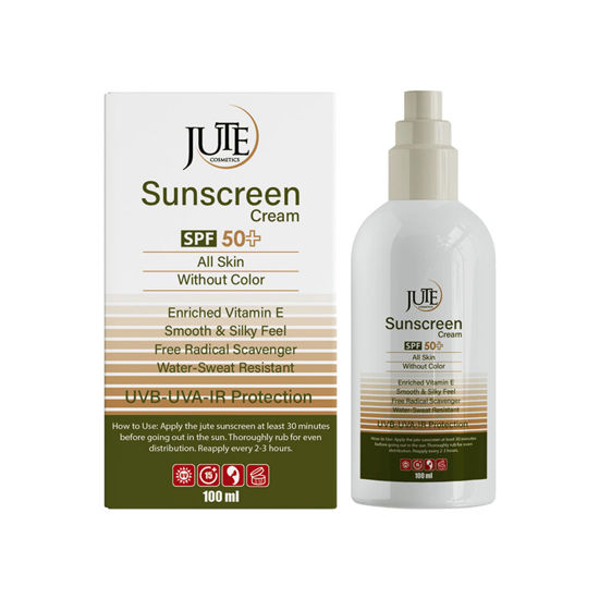 کرم ضد آفتاب بی رنگ ژوت مناسب برای انواع پوست با SPF50