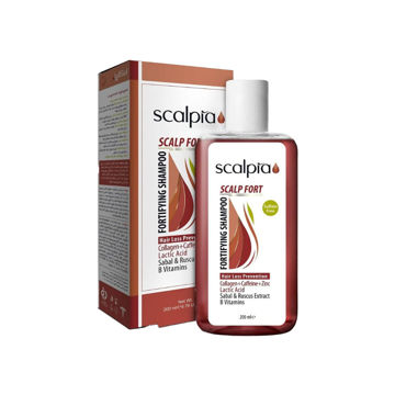 شامپو تقویت کننده مو اسکالپیا مدل اسکالپ فورت