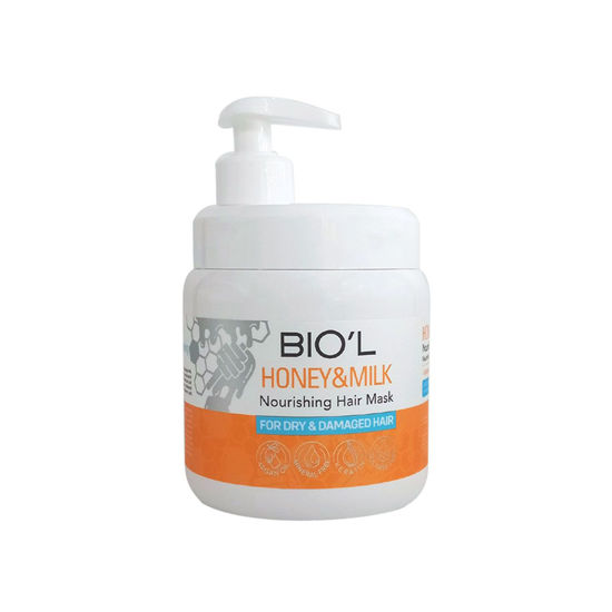 ماسک مو داخل حمام بیول حاوی عصاره شیر و عسل