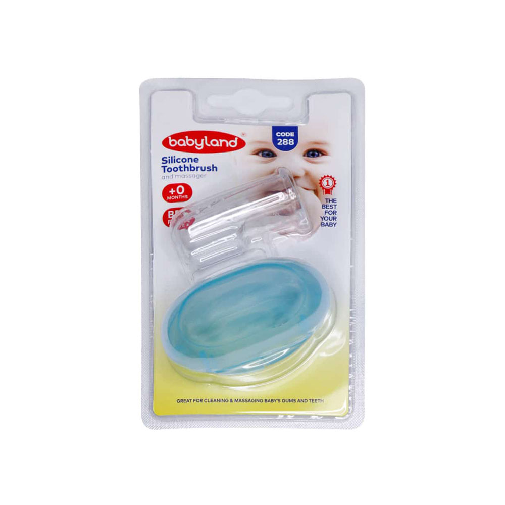 مسواک سیلیکونی بیبی لند کد288