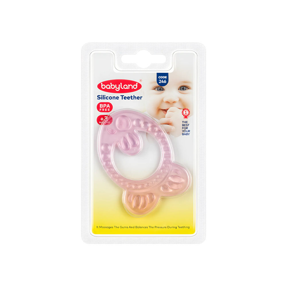 دندان گیر سیلیکونی بیبی لند کد246