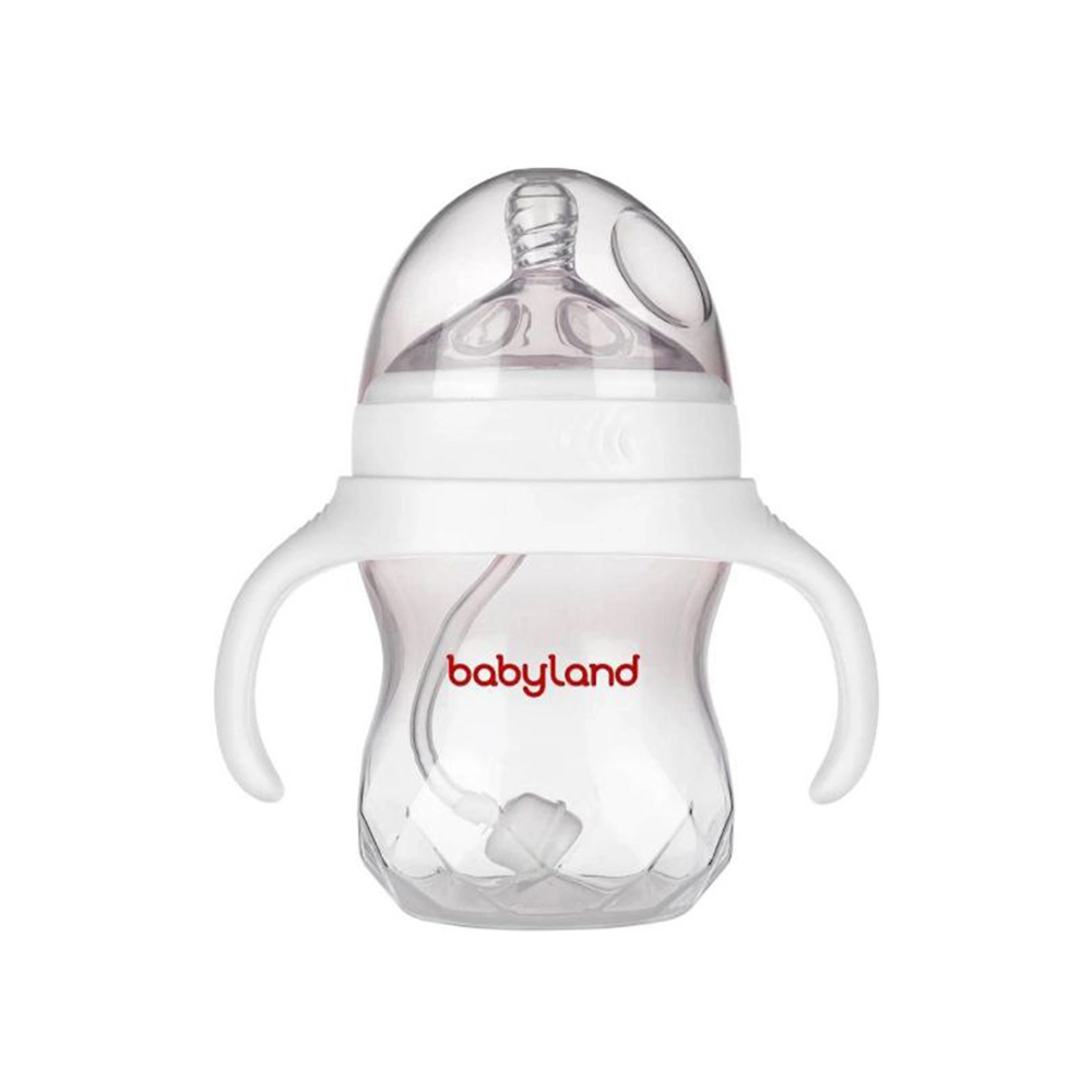 شیشه شیر ضد کولیک بیبی لند کد 201 مناسب برای 3- 6 ماه