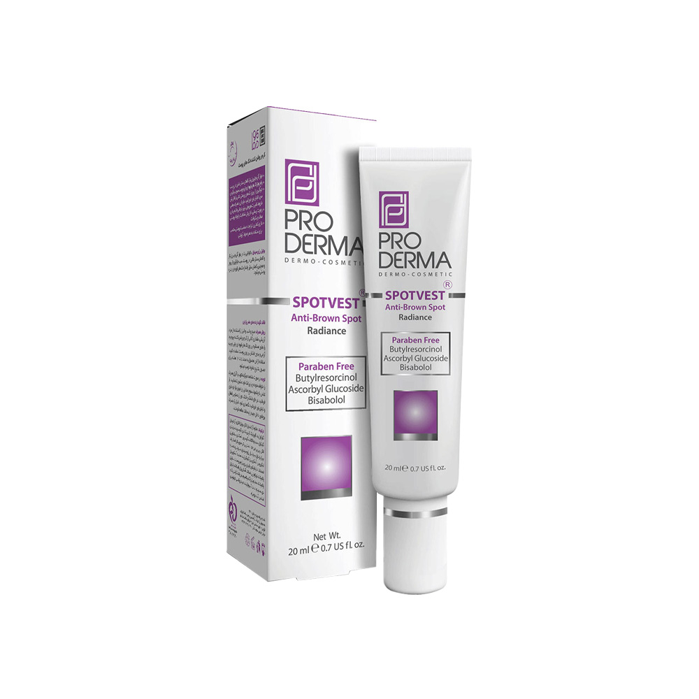 کرم روشن کننده لک ‌های پوست پرودرما مدل اسپات وست