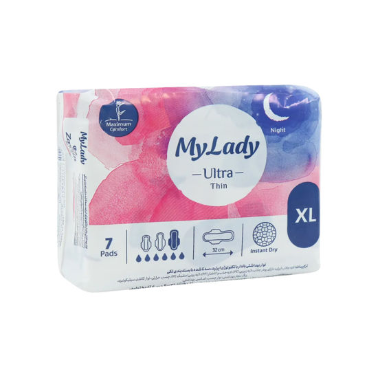 نوار بهداشتی خیلی نازک مای لیدی مدل اینستنت درای سایز ایکس لارج