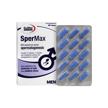 قرص اسپرمکس یورو ویتال 60 عددی