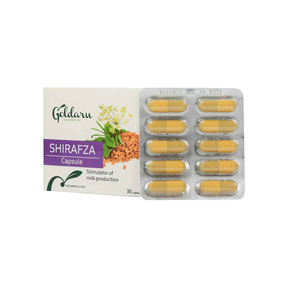 کپسول شیرافزا گل دارو 30 عددی