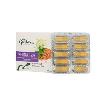 کپسول شیرافزا گل دارو 30 عددی
