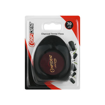 نخ دندان کانفیدنت مدل ذغالی