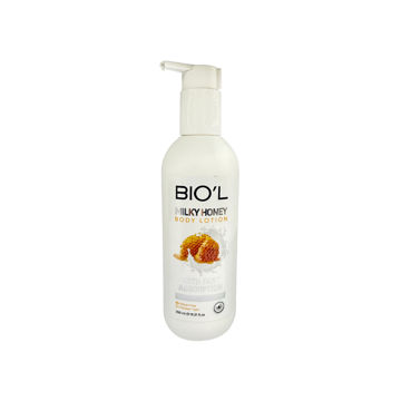 لوسیون مرطوب کننده بدن بیول مدل شیر و عسل مناسب برای پوست خیلی خشک