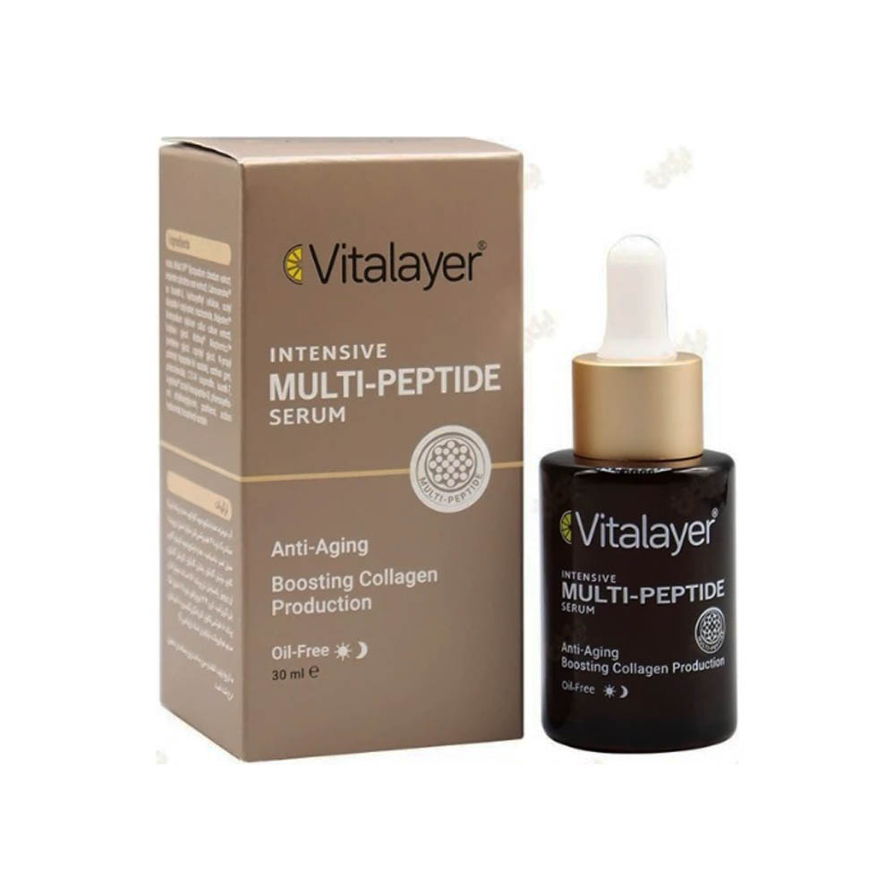 سرم ضد چروک ویتالیر مدل اینتنسیو مولتی پپتاید