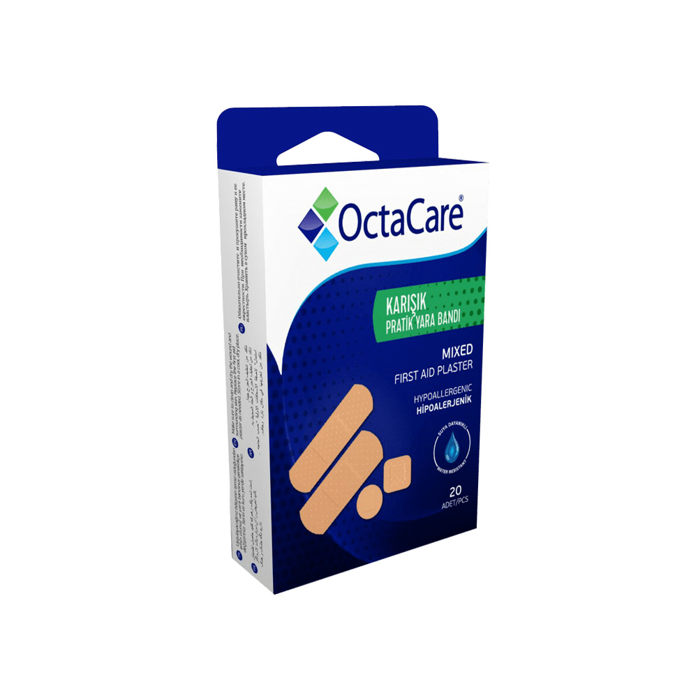 چسب زخم میکس اکتا کر کد 130 بسته 20 عددی