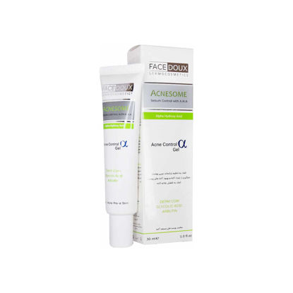 ژل کنترل کننده چربی فیس دوکس مدل آکنه زوم حاوی AHA