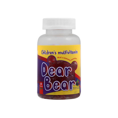 پاستیل مولتی ویتامین کودک دیر بیر بی اس کی 60 عددی