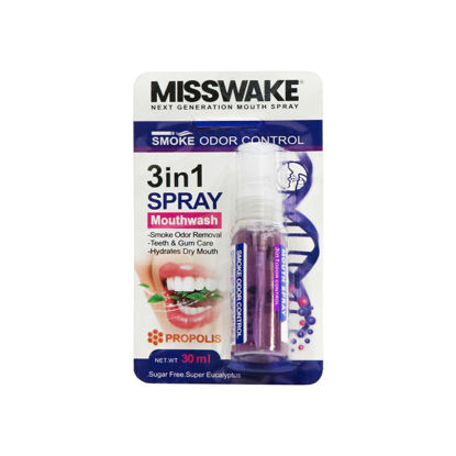 دهانشویه خوشبو کننده میسویک حاوی عصاره پروپولیس با طعم اکالیپتوس