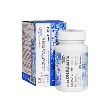 سافت ژل امگا 3 با دی اچ ای بالا آکواتیک کارن 30 عددی