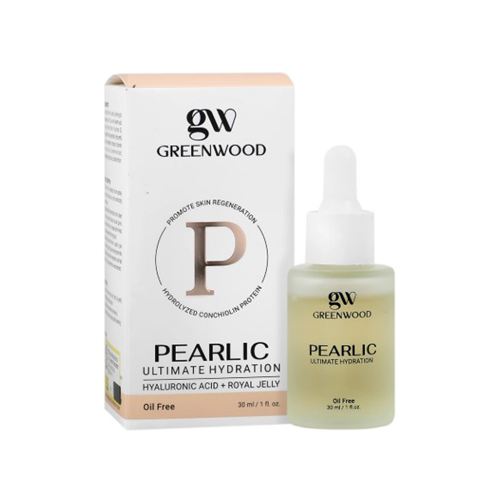 سرم آبرسان گرین وود مدل پرلیک مناسب برای پوست چرب