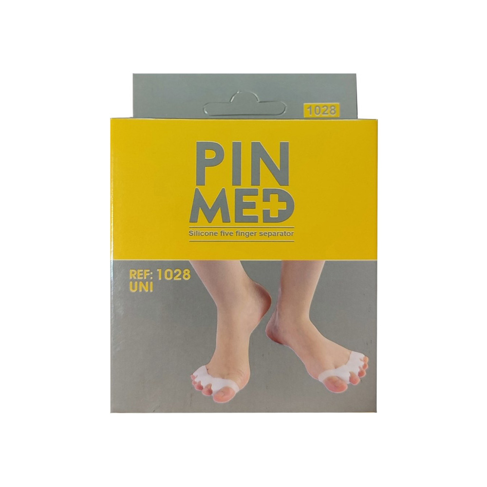 پد جدا کننده پنج انگشت سیلیکونی پین مد مدل 1028