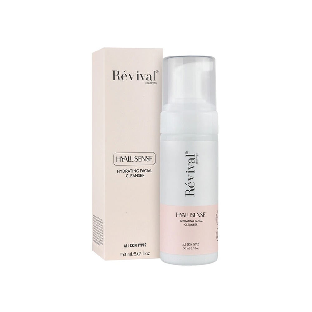 فوم شستشو صورت رویوال مدل هیالوسنس مناسب انواع پوست