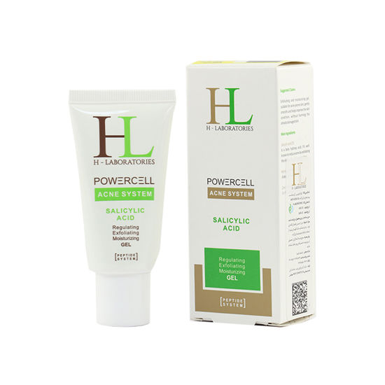 ژل ضد جوش اچ ال مدل آکنه سیستم